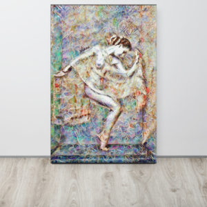 Denishawn Dancer on Canvas