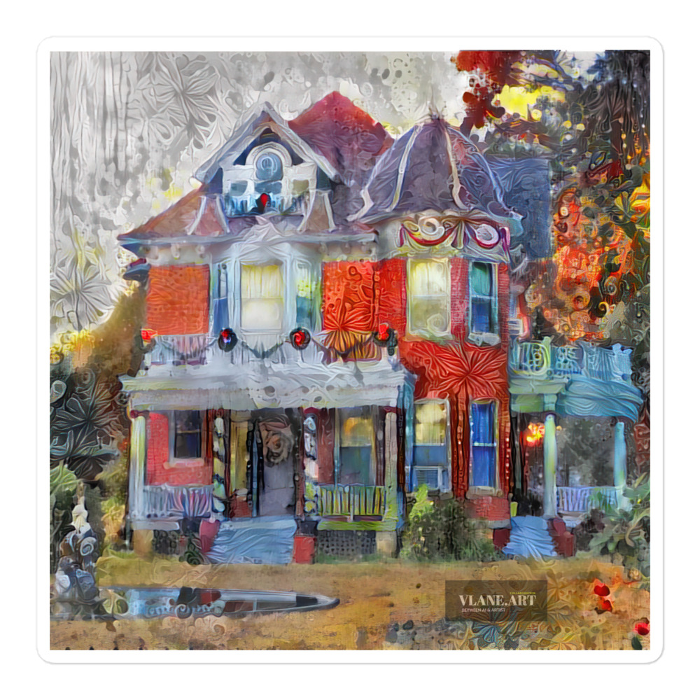 Historical Cook House – Art Sticker - Image 3